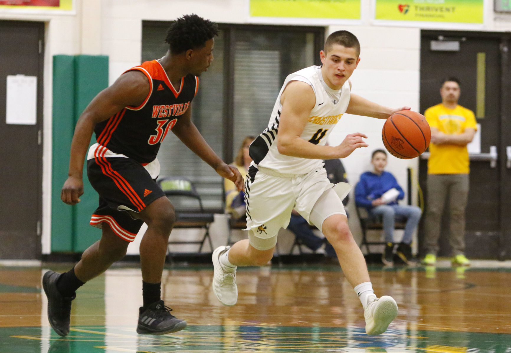 Gallery: Boys basketball Class A sectional semifinal - Westville vs. Kouts